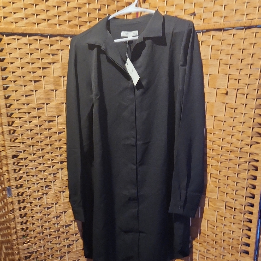 Black Button Down Shirt
